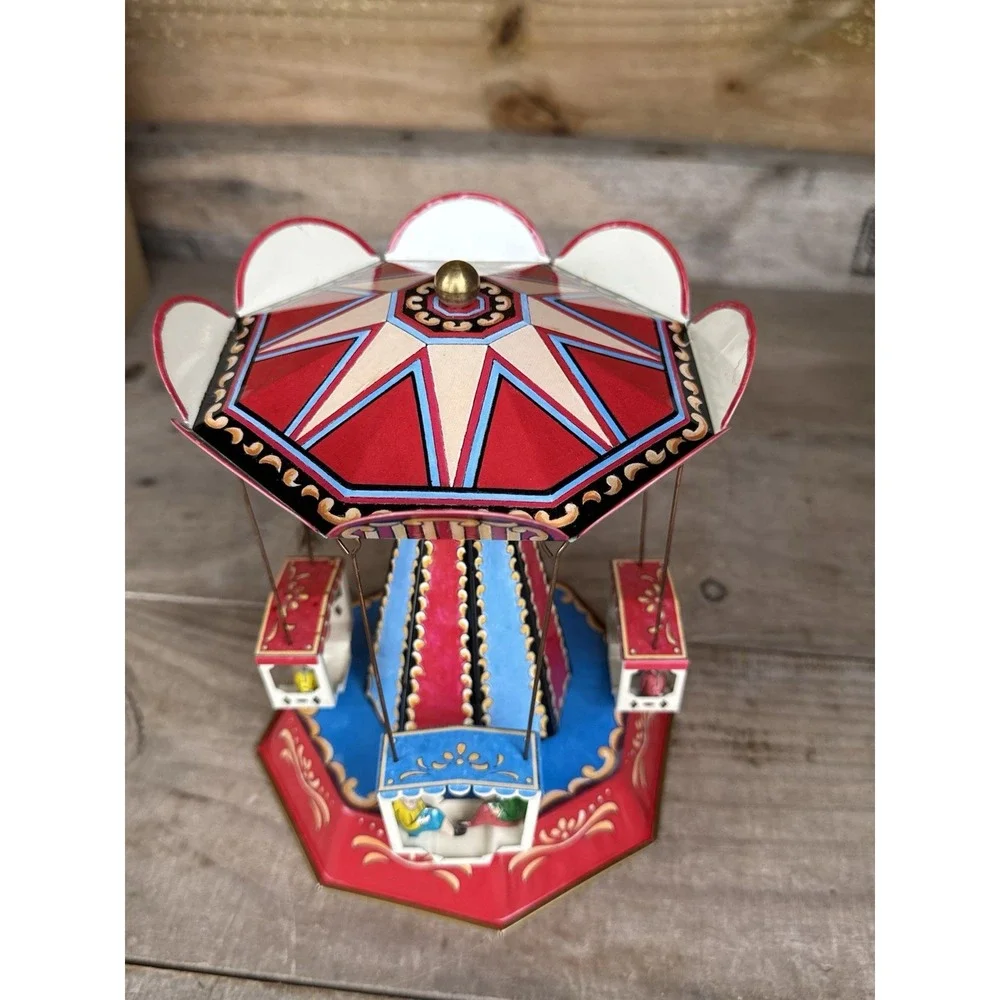 German Tin Litho Carousel / Merry Go Round (J.‎ W. Wagner / Brunn 2002)